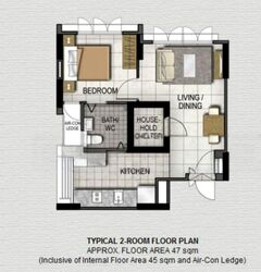 Blk 547D Segar Vale (Bukit Panjang), HDB 2 Rooms #432379811